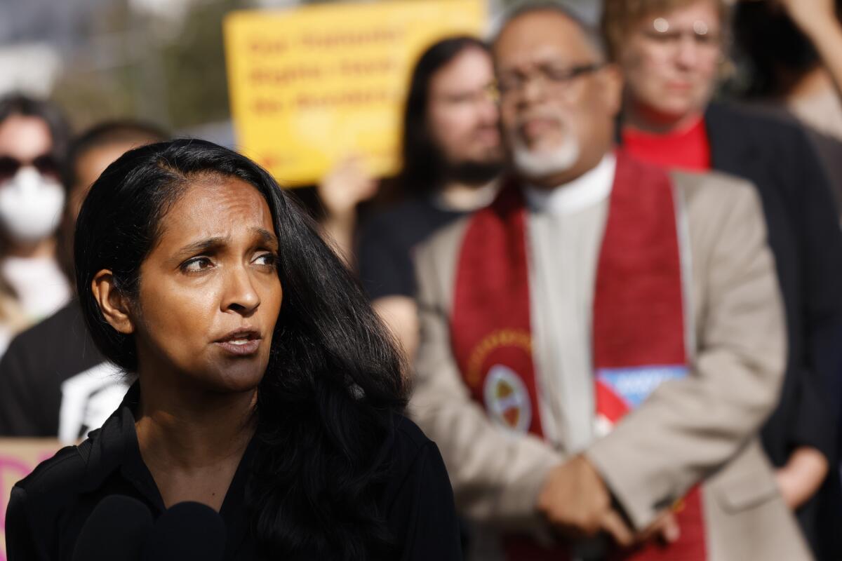 L.A. City Councilmember Nithya Raman wrote the proposed rent cap.