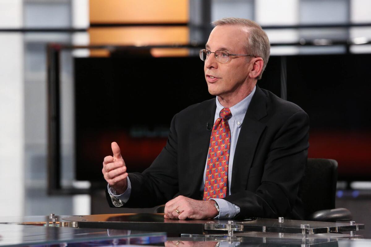 William C. Dudley, president of the Federal Reserve Bank of New York, appears on FOX Business Network in 2014.