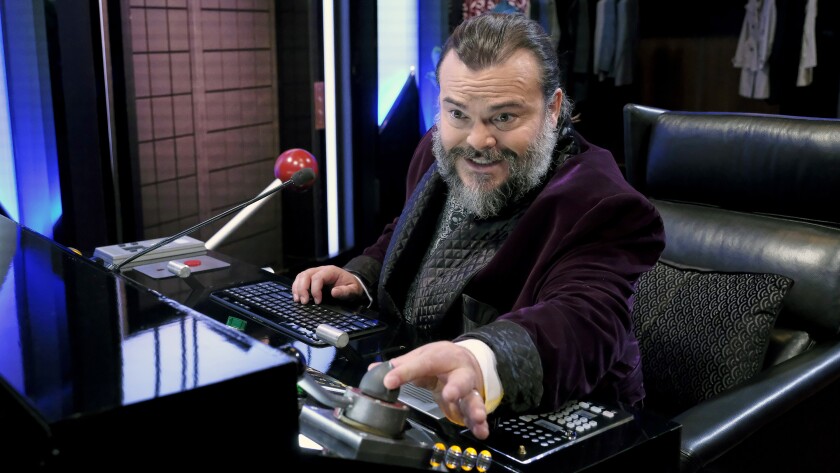 Jack Black hosts "Celebrity Escape Room," a "Red Nose Day" special on NBC.
