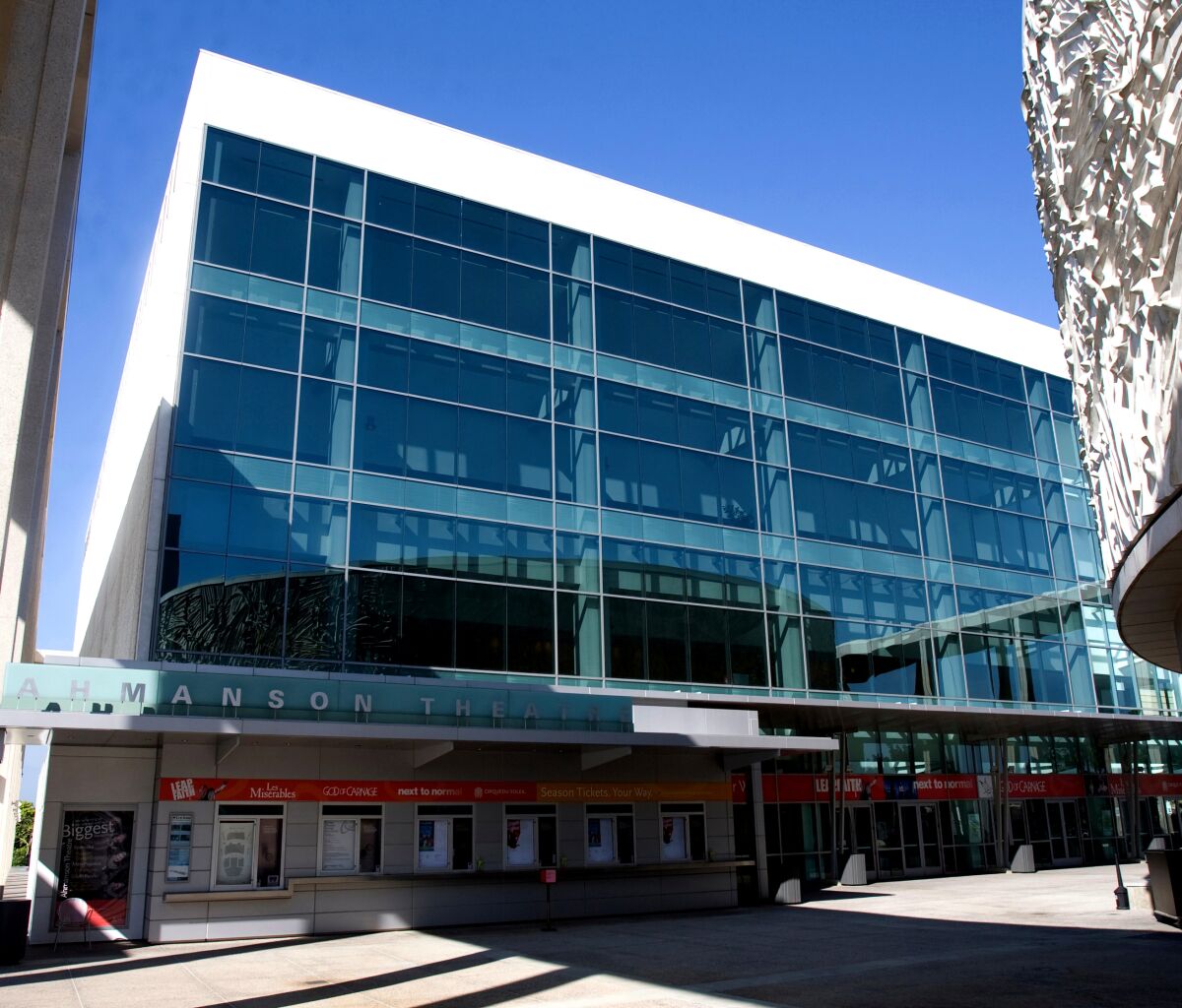 Exterior of the Ahmanson Theatre