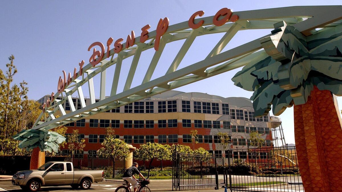 Walt Disney Co. headquarters in Burbank.