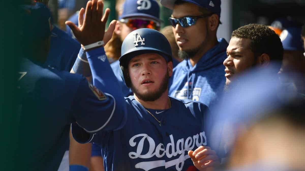 Outfielder Alex Verdugo could be the latest Dodgers prospect to make an impact at the big league level.