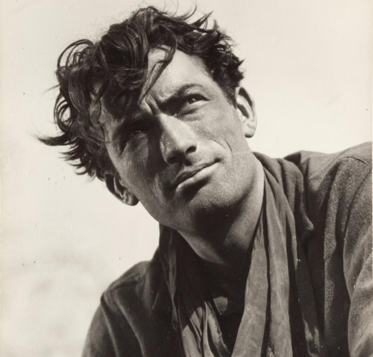 This Gregory Peck photo from the 1947 movie, "Duel in the Sun," is among 246 personal mementos that are being auctioned.