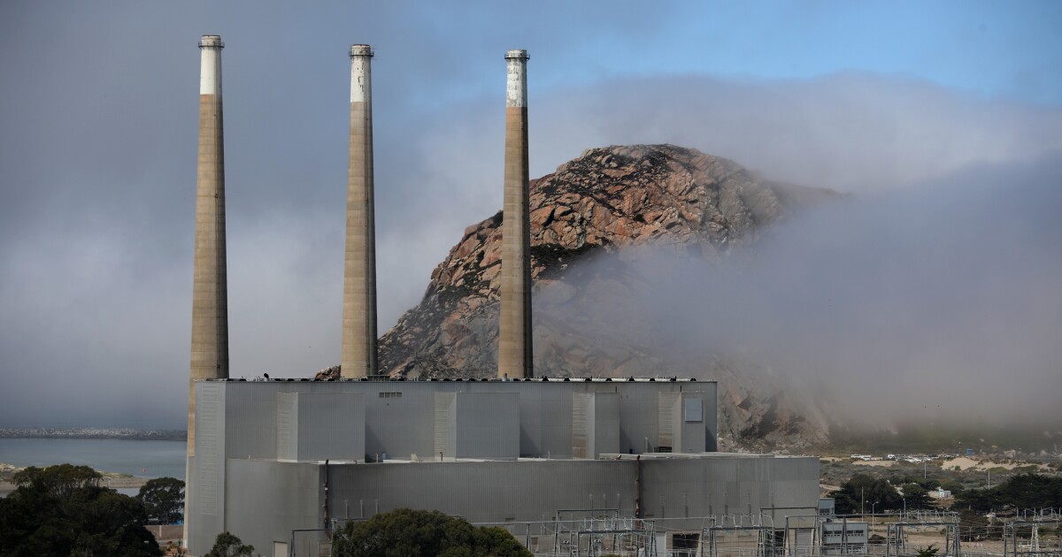 In a coastal California town, three iconic smokestacks are coming down. A community mourns