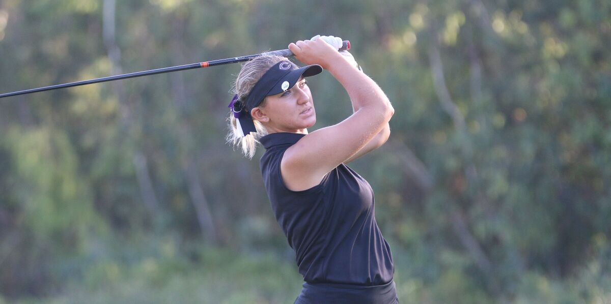 Sophomore Meghan Royal of Carlsbad