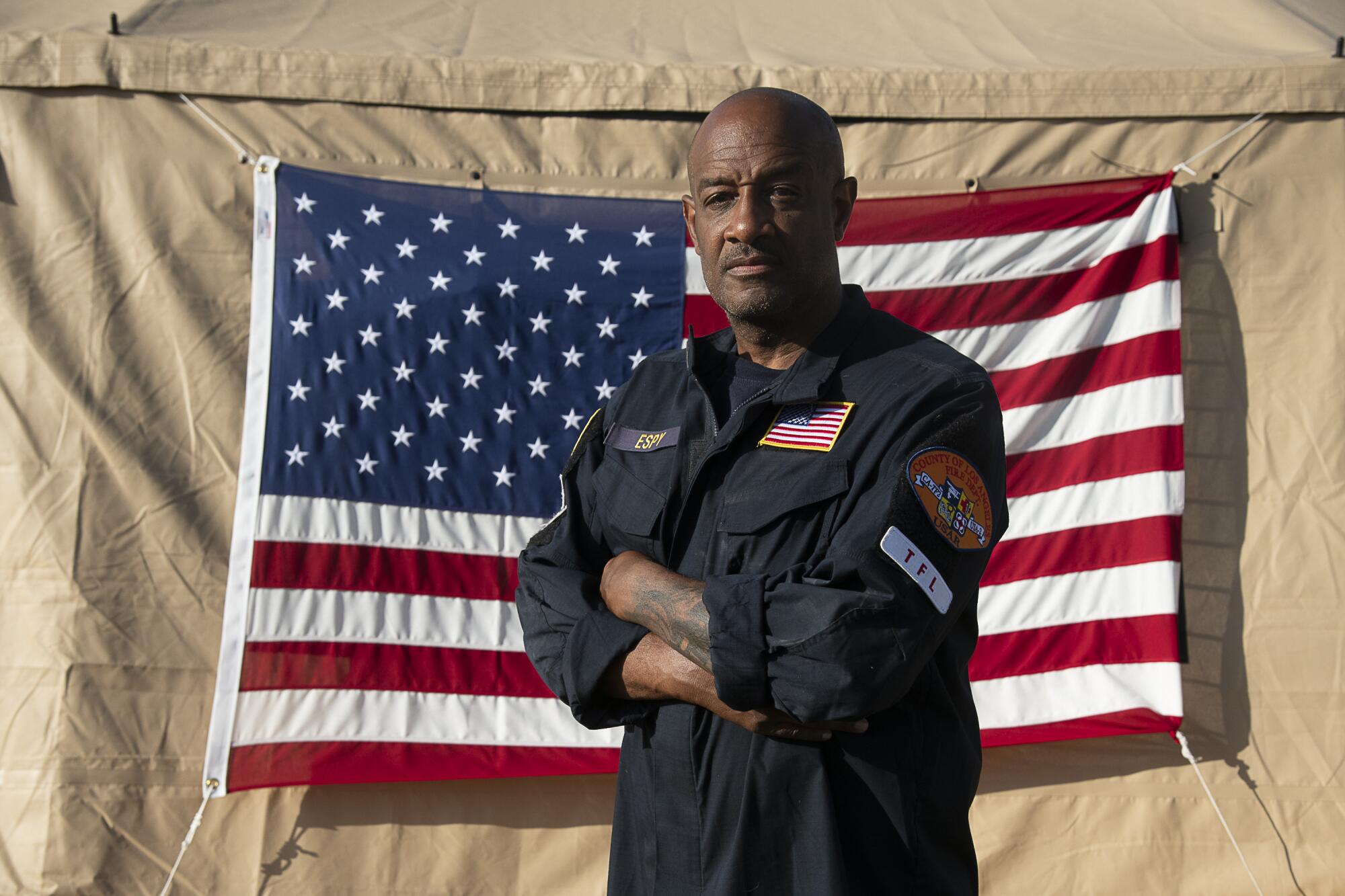 Los Angeles County Fire Department Assistant Chief Trey Espy