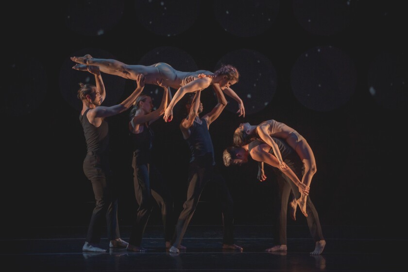 Invertigo dancers perform “Formulae & Fairy Tales.”