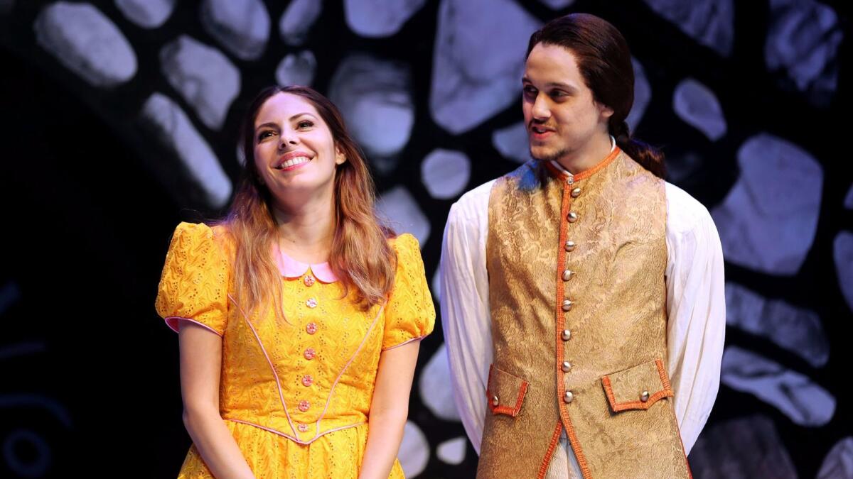South Coast Repertory presents the Theatre for Young Audiences production of "Ella Enchanted: The Musical," with Ella Saldana North and Daniel Bellusci.