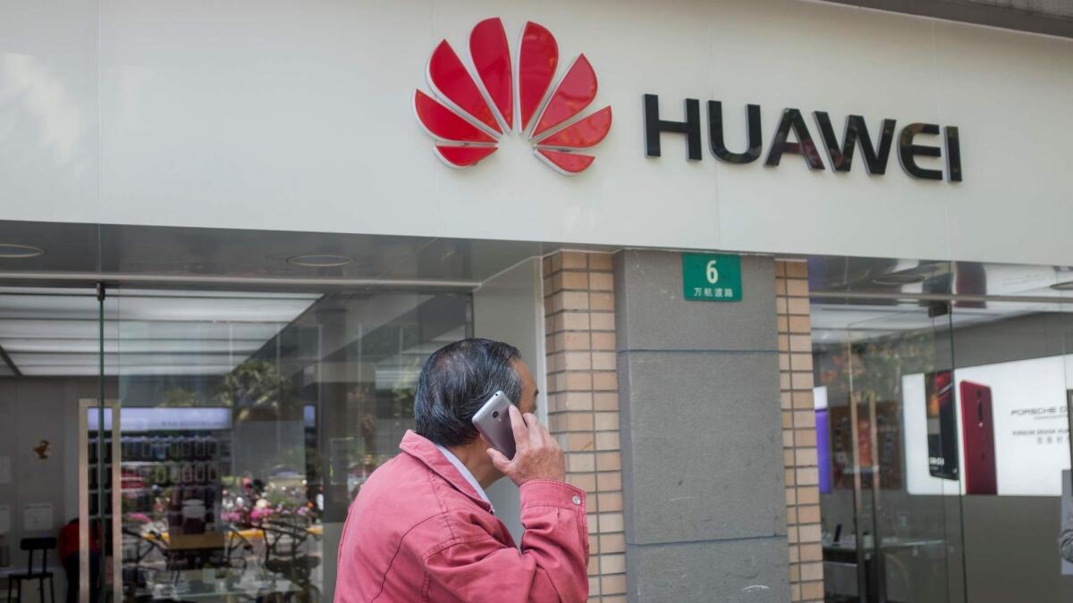 Huawei, China's largest smartphone manufacturer, was flagged by U.S. intelligence officials as posing a national security risk.