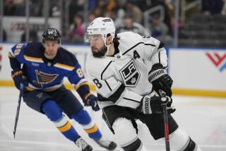 Los Angeles Kings' Drew Doughty (8) in action during the second period of an NHL hockey.