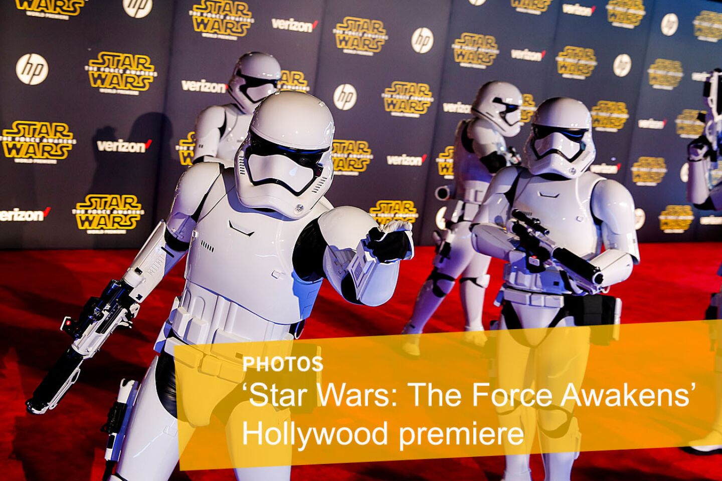 'Star Wars: The Force Awakens' arrivals