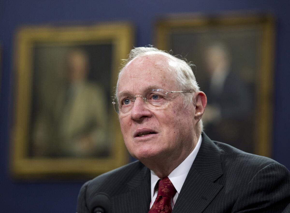 Supreme Court Justice Anthony Kennedy.