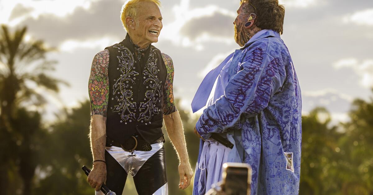 10 minutes en coulisses avec David Lee Roth à Coachella