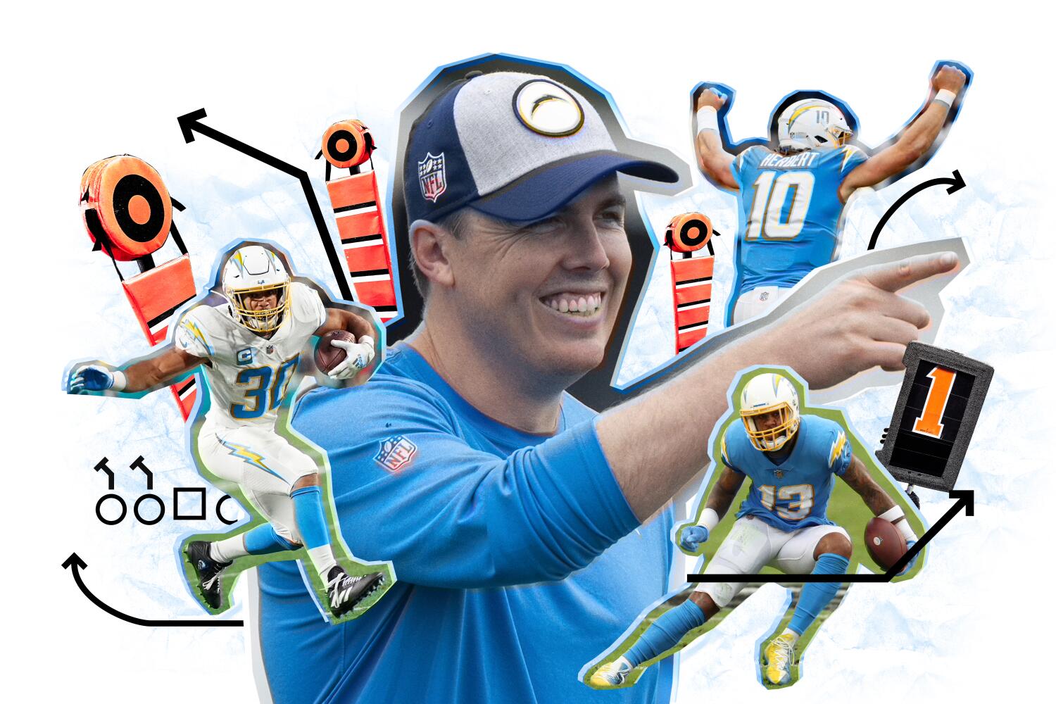 Chargers' offense under new coordinator Kellen Moore is the bomb with wide-open spaces
