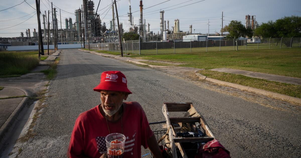 Les années de sécheresse ont vu le port de Corpus Christi, au Texas, faire face à une crise de l’eau.