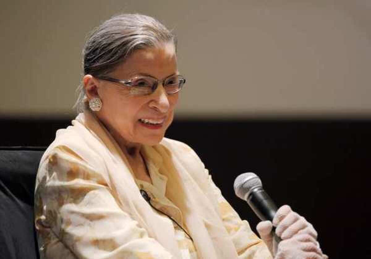 Supreme Court Justice Ruth Bader Ginsburg, who died Friday at the age of 87.