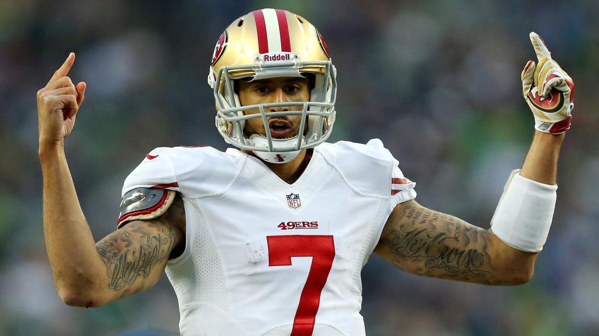 San Francisco 49ers quarterback Colin Kaepernick might have been a World Cup-caliber midfielder if he had pursued soccer instead of football or baseball.