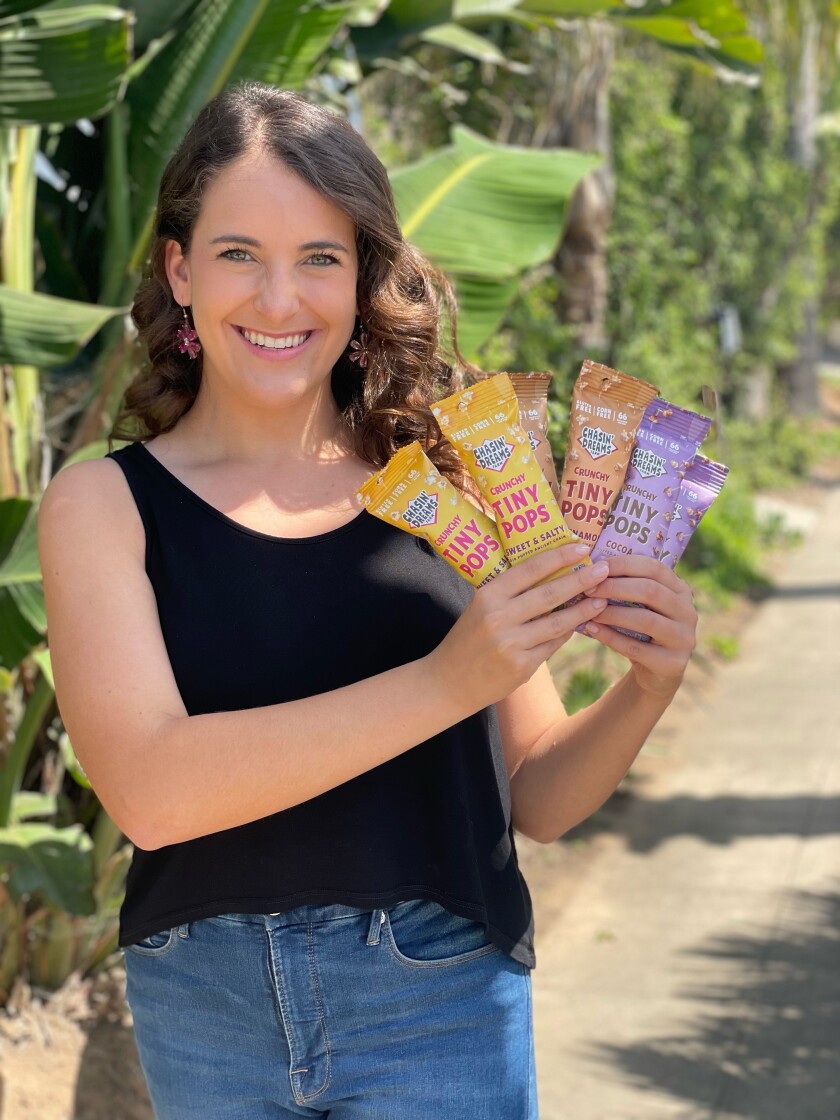 Sydney Chasin is the founder and CEO of Chasin' Dreams Farm, a San Diego-based snack company.