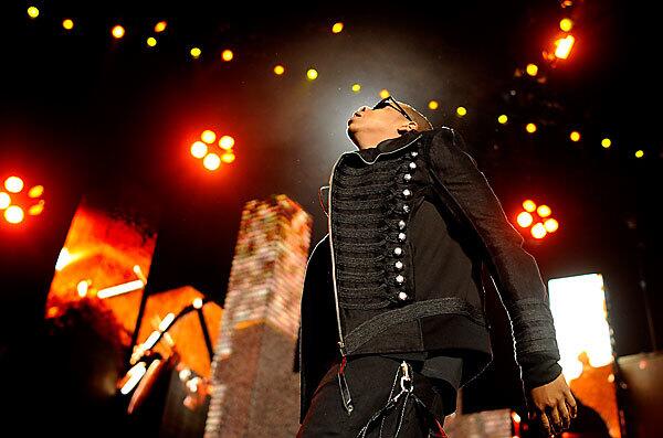 Jay-Z in concert at Staples Center