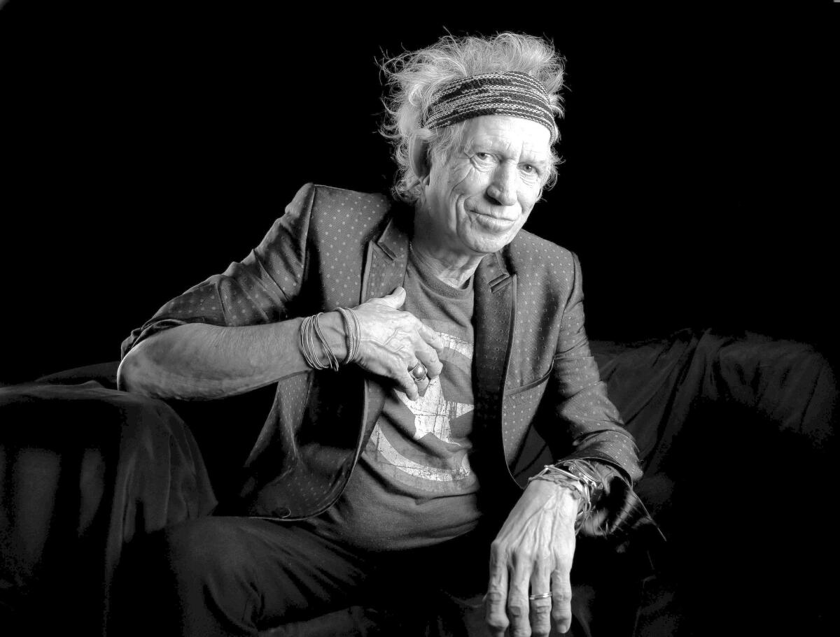 Keith Richards in New York on Aug. 5, 2015.