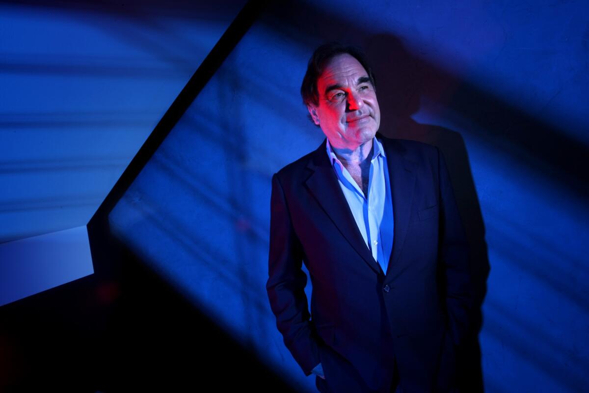 OLIVER STONE calls his "Untold History of the United States" "the most significant thing I've achieved" and is proud that American television has taken it on.