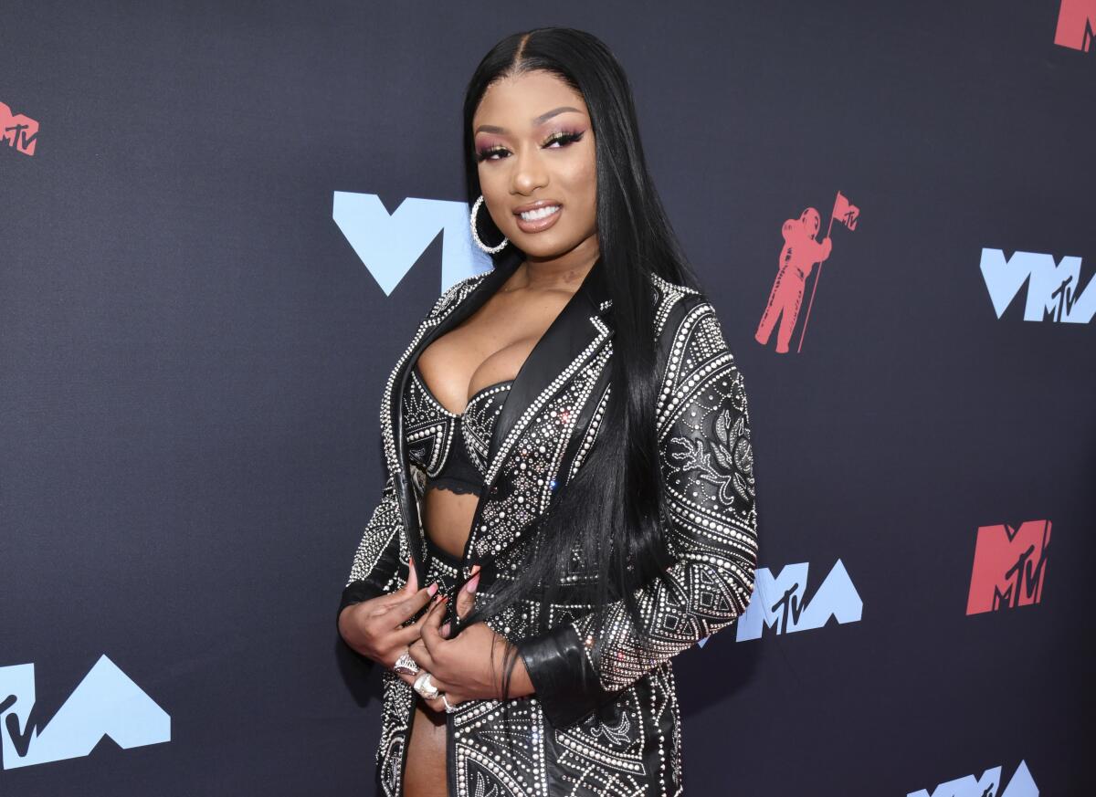 Megan Thee Stallion says she was shot multiple times, but expects to fully recover.