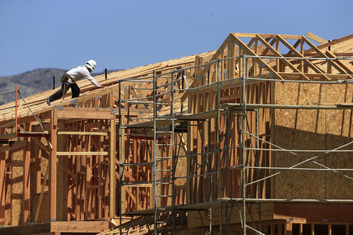 Chapman University expects strong job growth in Orange County's construction sector this year. Overall, the county is forecast to see nearly 47,000 jobs added among all sectors in 2015.