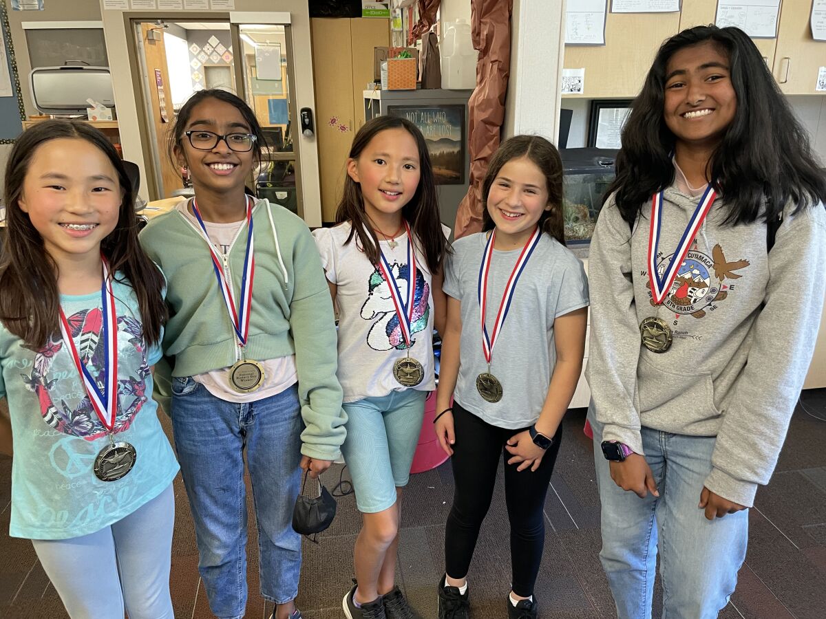 Solana Ranch Elementary state champtions