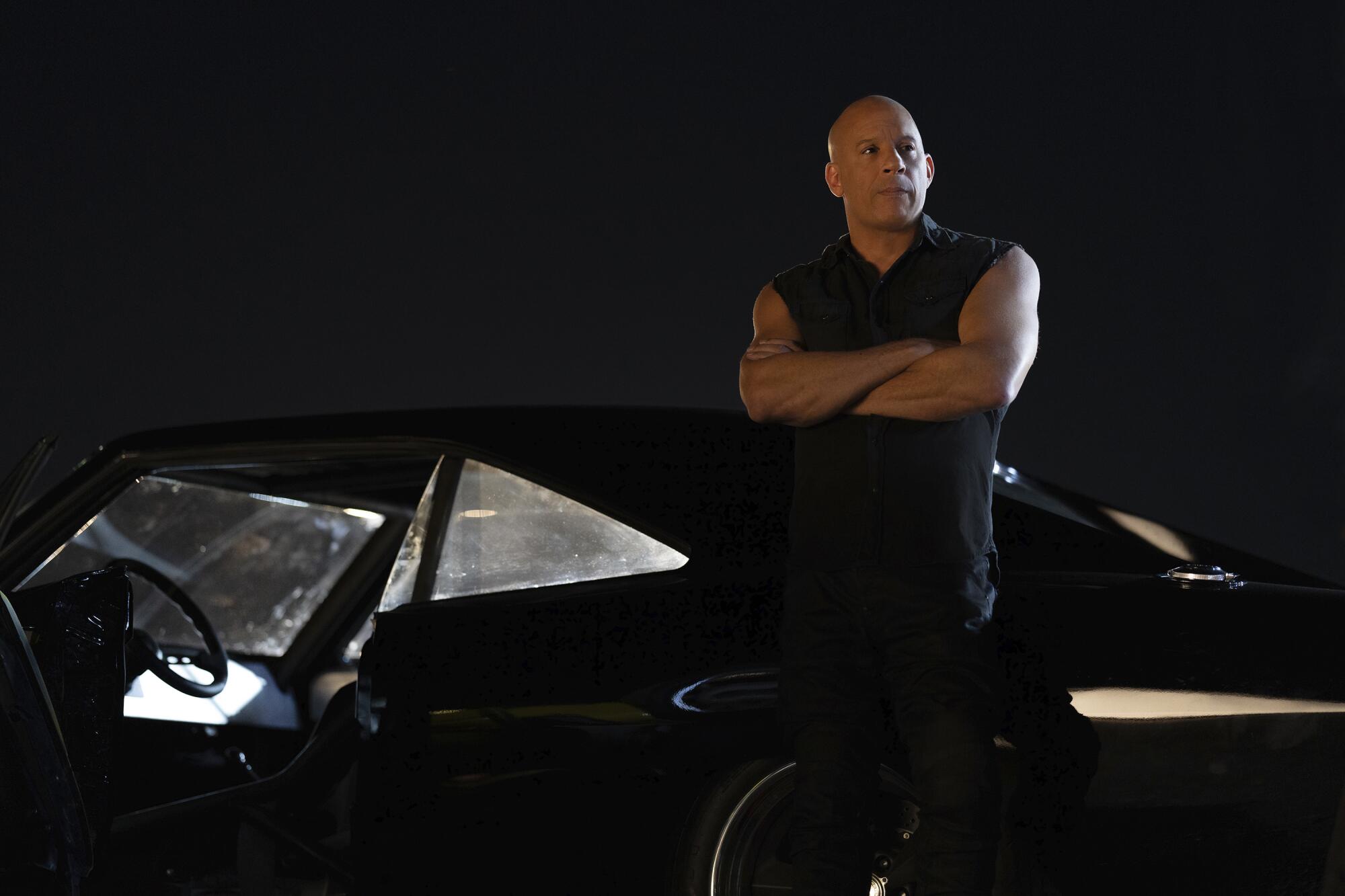 En esta imagen proporcionada por Universal Pictures, Vin Diesel en una escena de "Fast X".