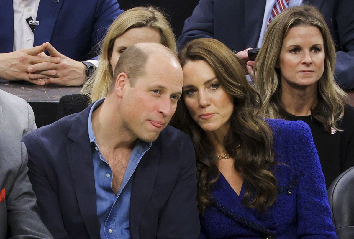 Prince and Princess of Wales, William and Kate