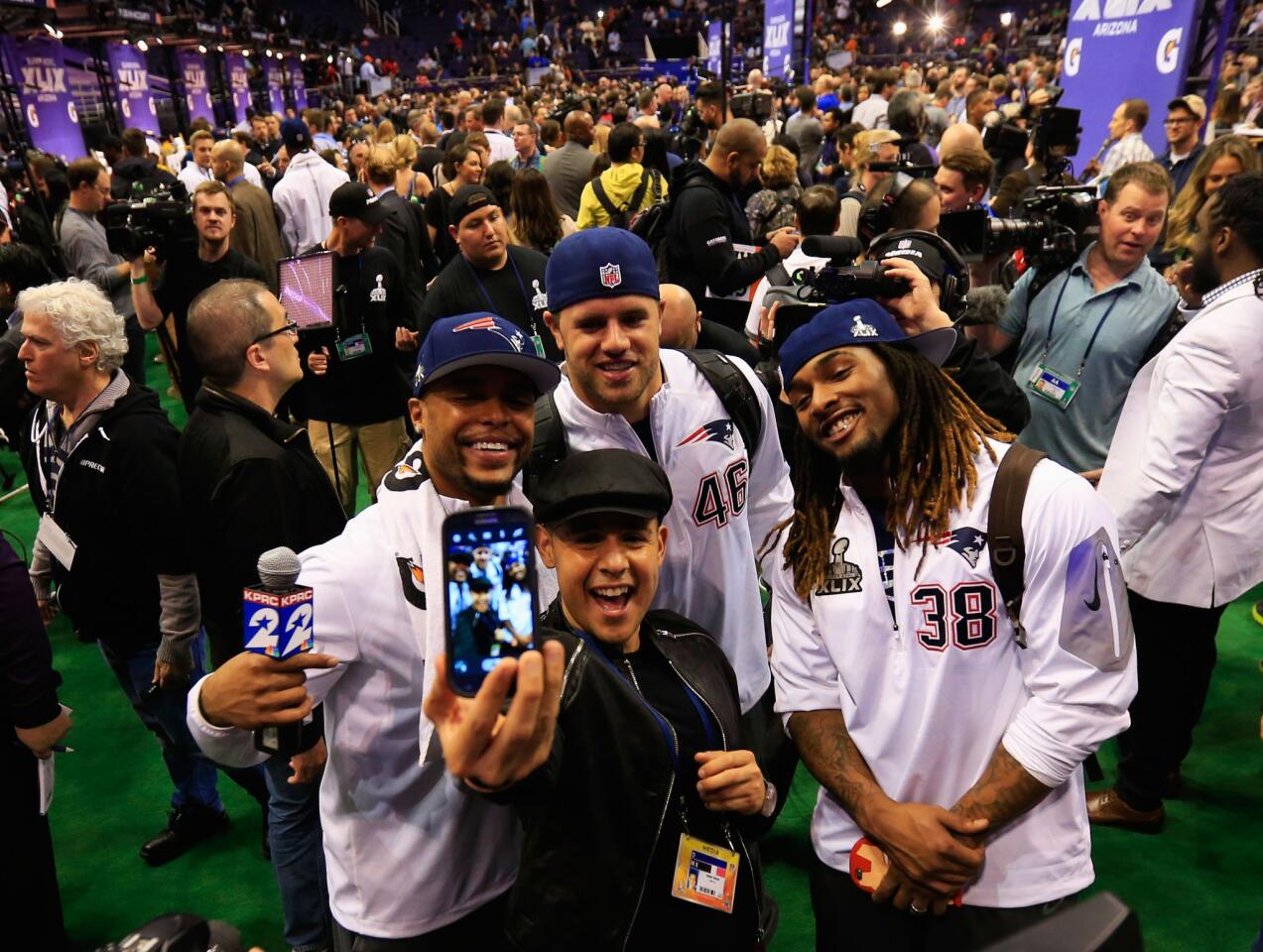 Shane Vereen, James Develin, Brandon Bolden