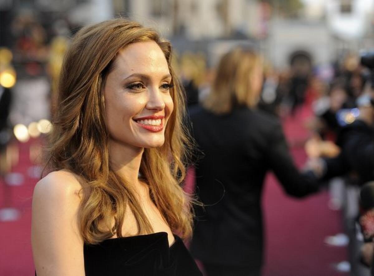 Angelina Jolie, seen here at the Academy Awards in February, announced in a New York Times op-ed article that she had undergone a preventive double mastectomy.