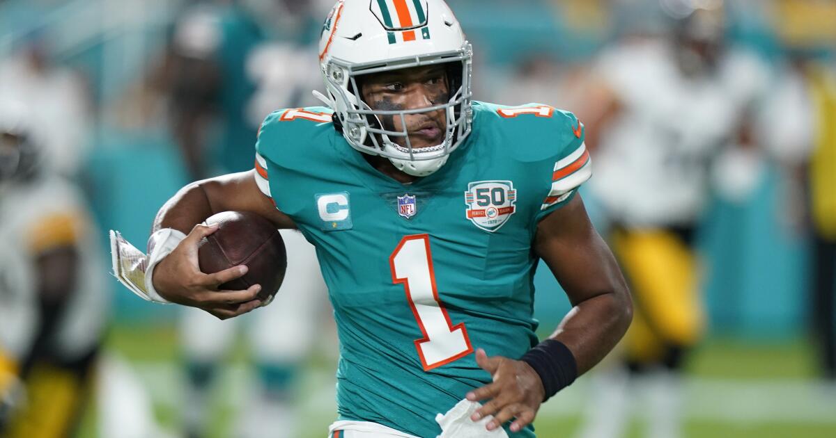 Dolphins aim for more red zone scores as schedule eases up