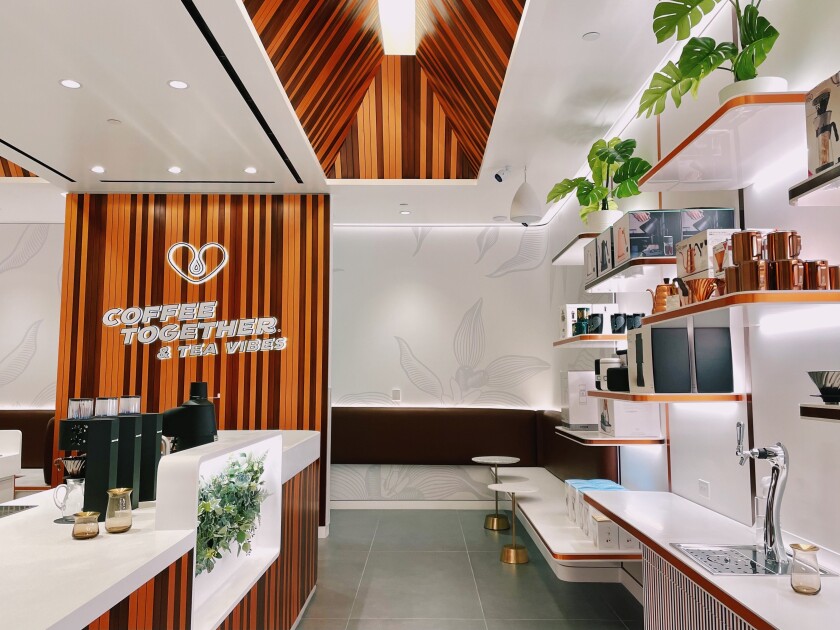 Dripp Coffee Bar has opened in South Coast Plaza.