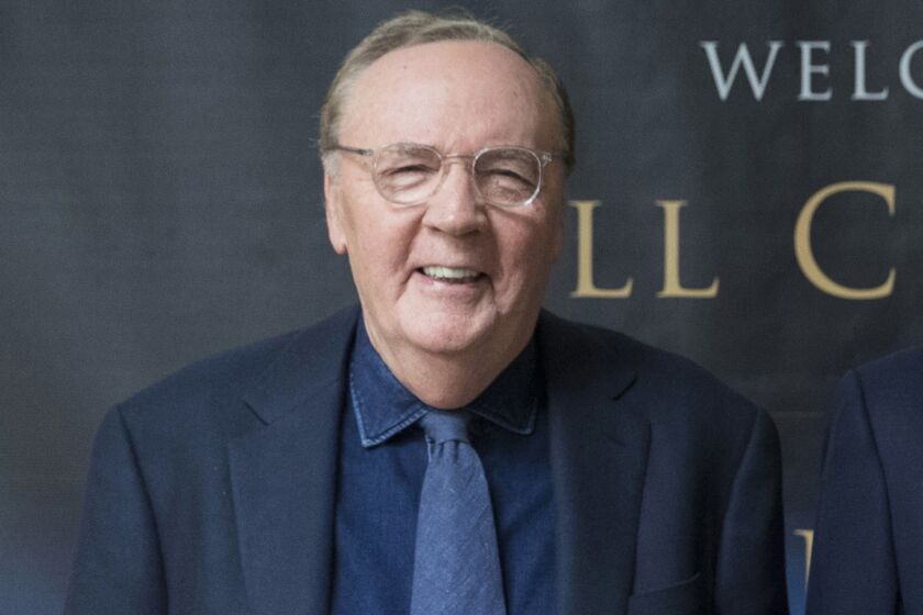 FILE - Author James Patterson appears at an event to promote his joint novel with former President Bill Clinton, "The President is Missing," in New York on June 5, 2018.(AP Photo/Mary Altaffer, File)