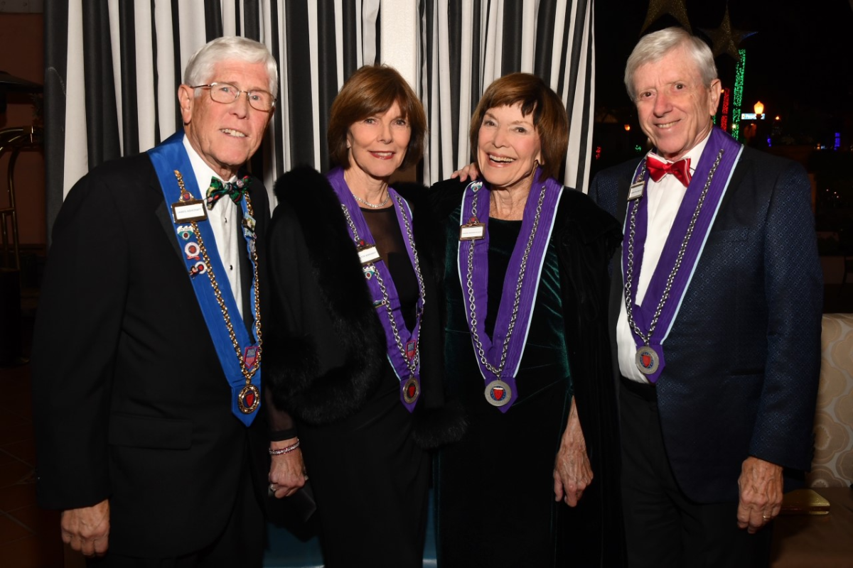 Jim and Alyce Ashcraft with Ginny and Robert Black