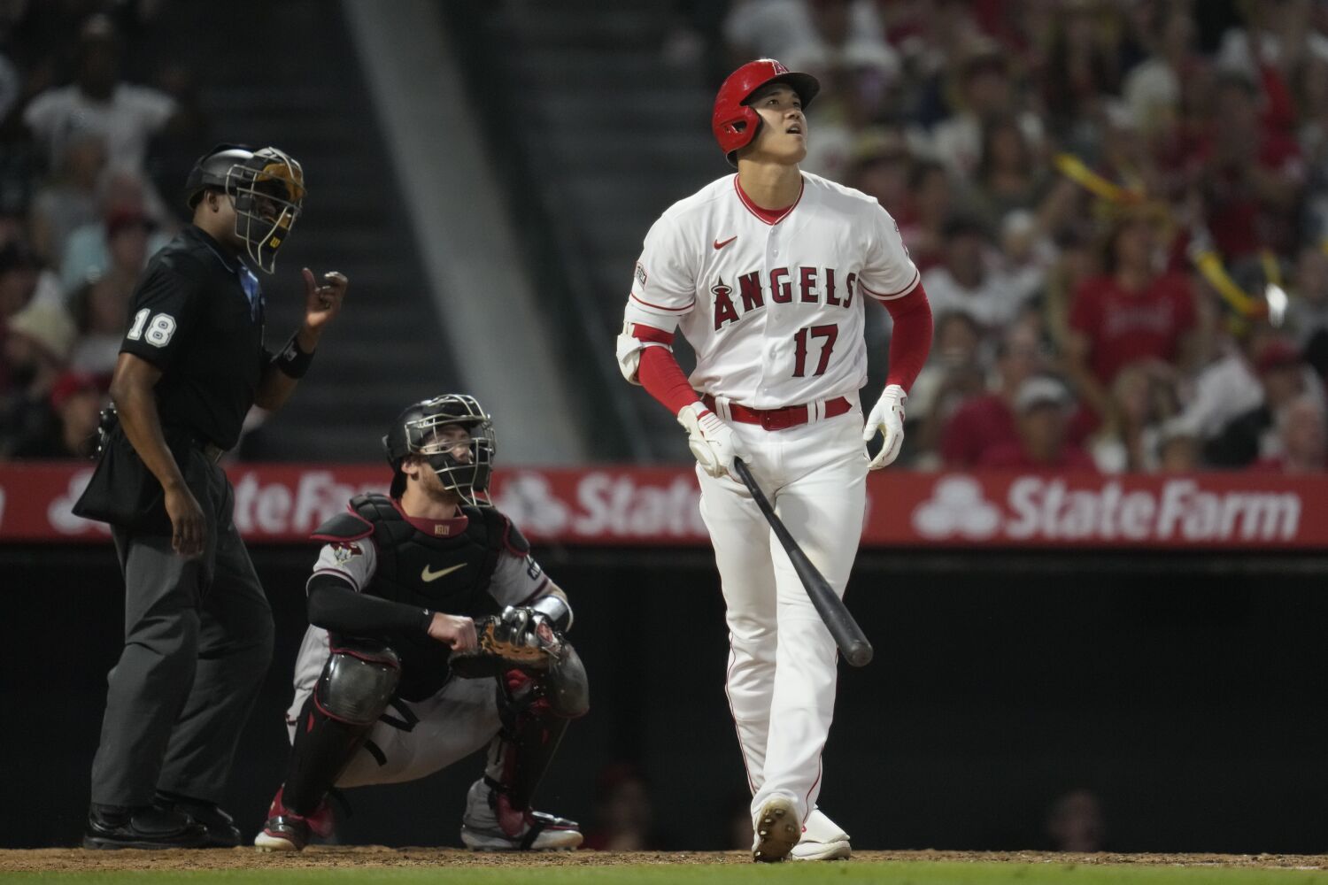 Watch: Shohei Ohtani smashes 493-foot homer, shatters record during Angels loss