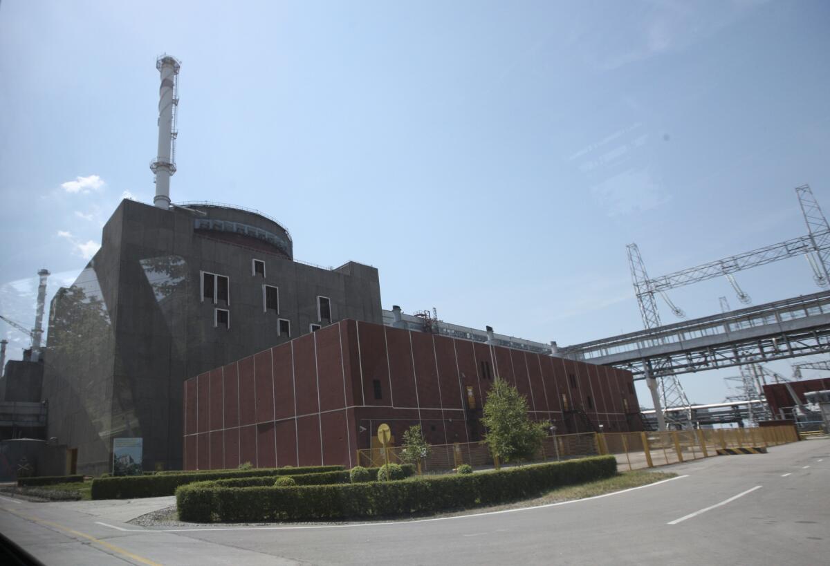 A power-generating unit at the Zaporizhia nuclear plant in Ukraine in June 2008.