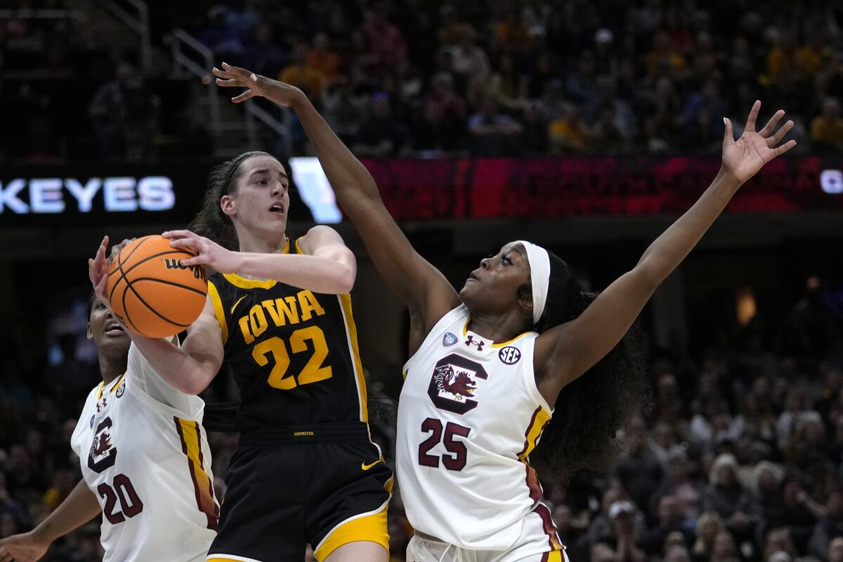 South Carolina defeats Iowa for second NCAA title in three seasons