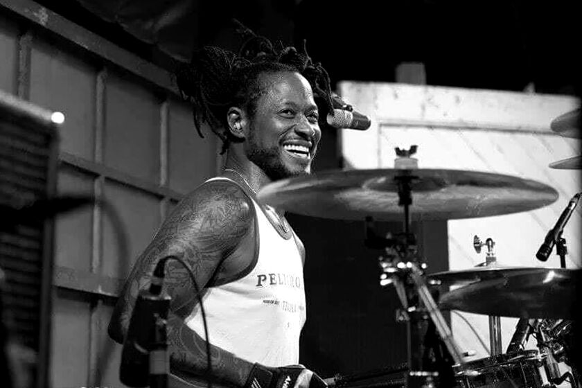 D.H. Peligro, drummer of The Dead Kennedys