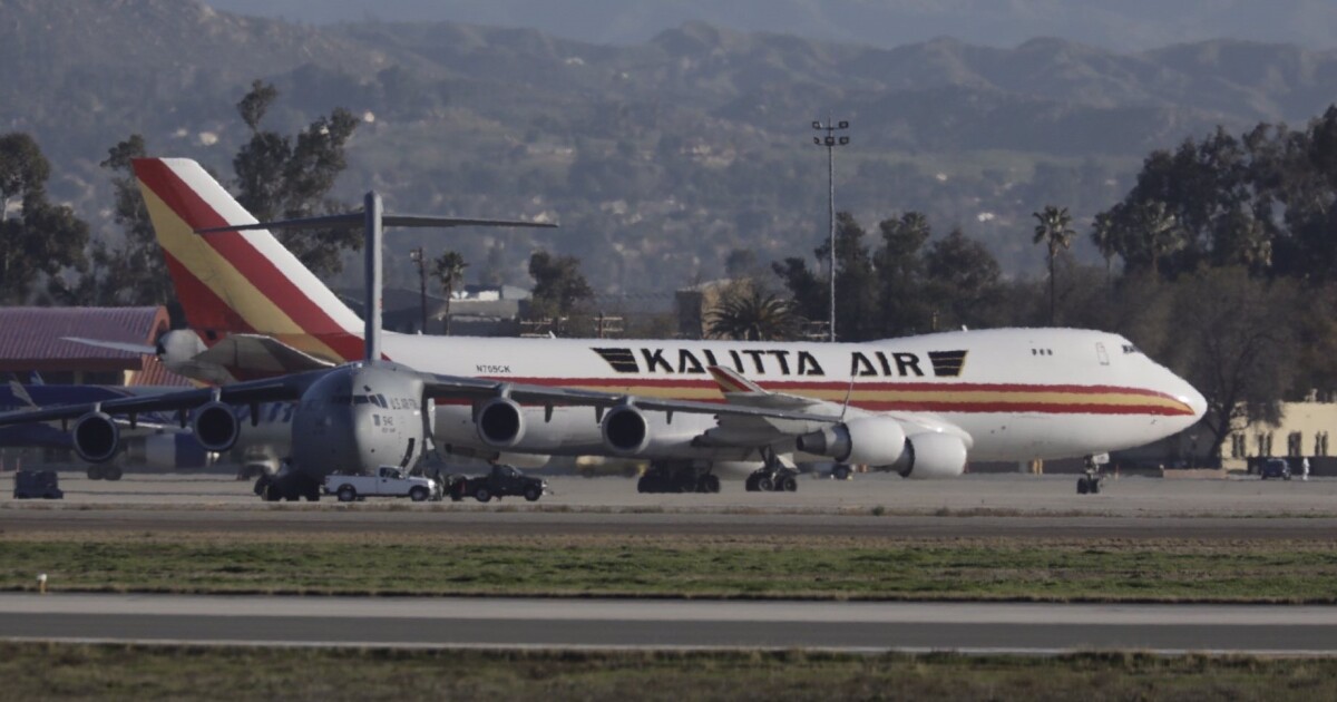 American under coronavirus quarantine after trying to leave California base