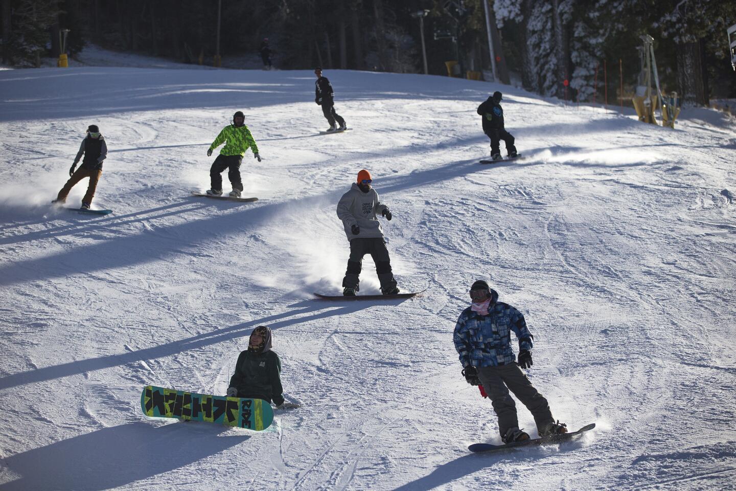 Cold front is good for ski resorts