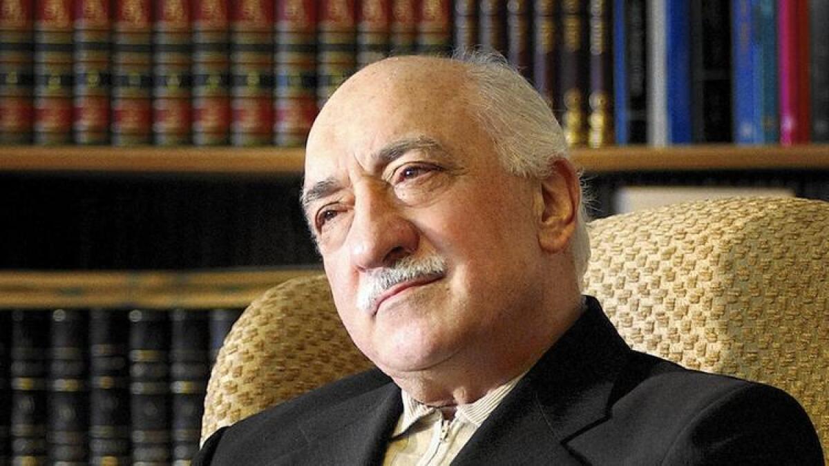 Islamic cleric Fethullah Gulen is shown at his residence in Saylorsburg, Penn., in this Dec. 28, 2004, file photo. Gulen has been accused of being behind the failed coup in Turkey.