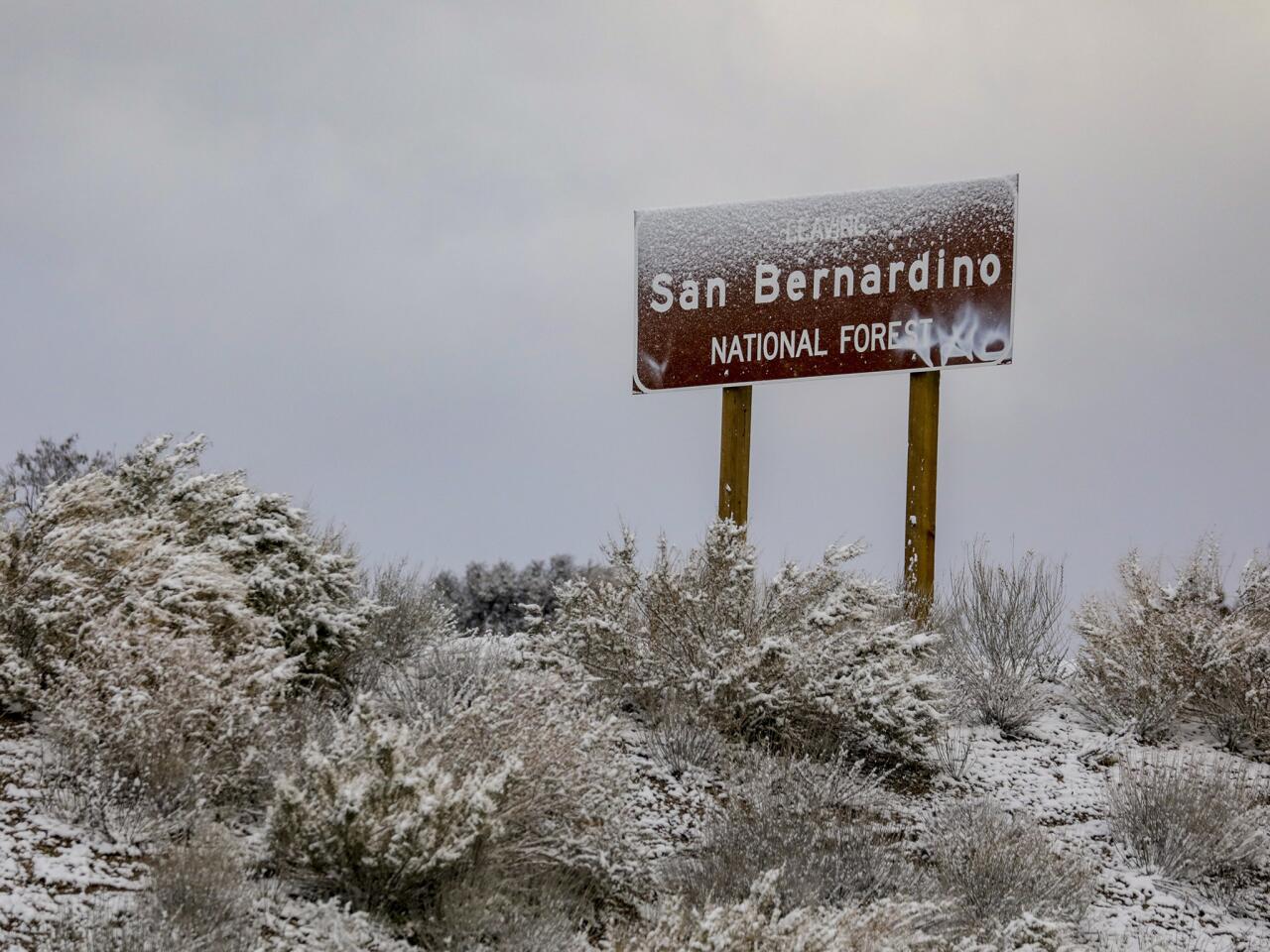 Snow level drops to low elevations around Southland