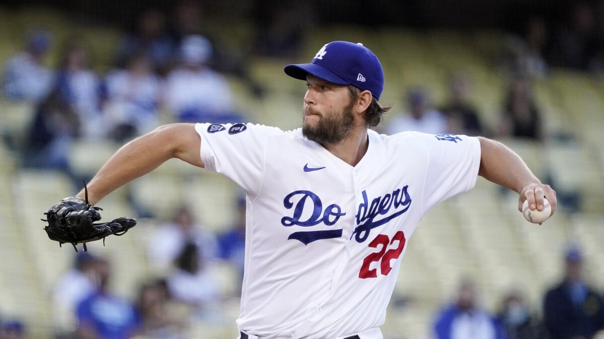 Clayton Kershaw T-Shirt Replaces Trevor Bauer Bobblehead On 2021