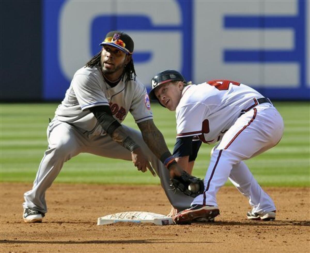 Braves hit 4 homers, beat Mets 4-2 behind Lowe - The San Diego Union-Tribune