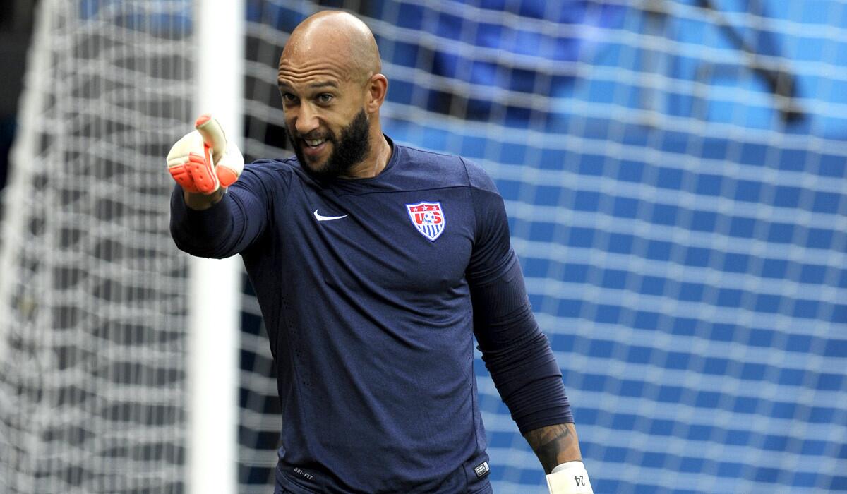 Goalkeeper Tim Howard, for so long one of the marquee players on the U.S. national team, is back on the roster for World Cup qualifying.