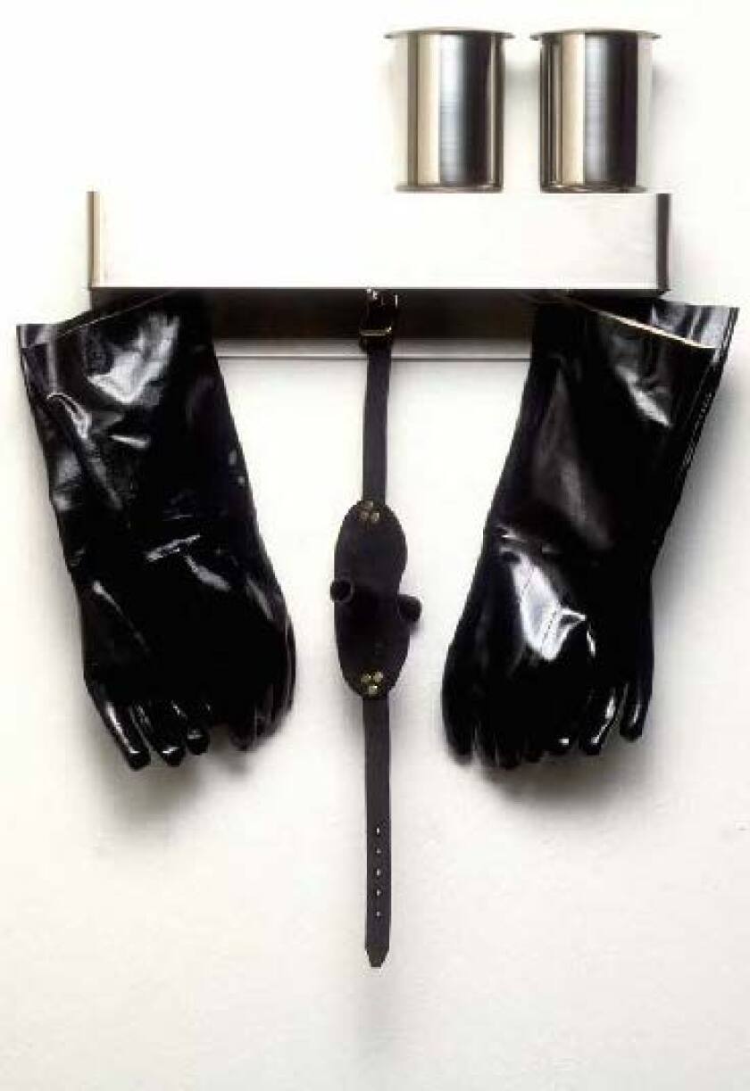 “Kit No.7 (Flush),” 1990, a sculpture by Nayland Blake.