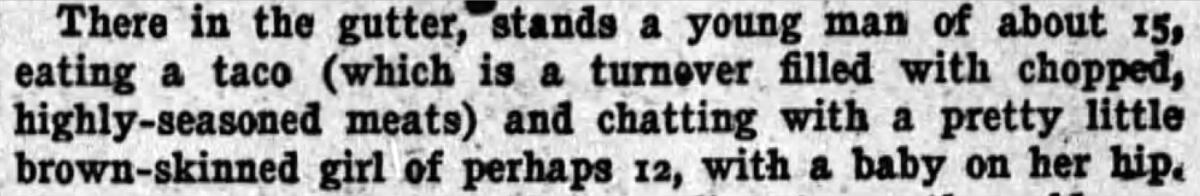 Los Angeles Times, 10 de diciembre de 1899.