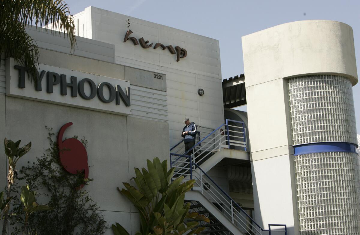 Two sushi chefs who formerly worked at the Hump Restaurant at the Santa Monica Airport pleaded guilty Monday to charges relating to serving whale meat.